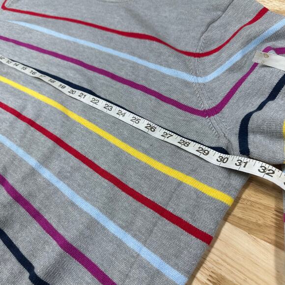 La Ligne x Target NWT Striped Crewneck Sweater Size 4X Cashmere Blend Rib Knit - Picture 10 of 11